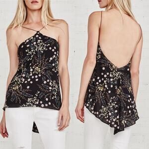 Bailey 44 Botanical Floral Chain Strap Top